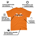 Camiseta Algodão Max Verstappen Flying Dutch Laranja V1