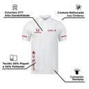 Camisa Polo Red Bull Honda Turquia 2021 Branco Versão 2