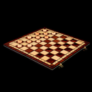 Tabuleiro de Xadrez 3 em 1 em Madeira Dobrável